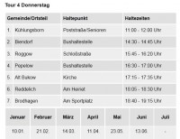 Tourenplan Busbibliothek